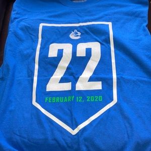Sedin jersey retirement t shirt